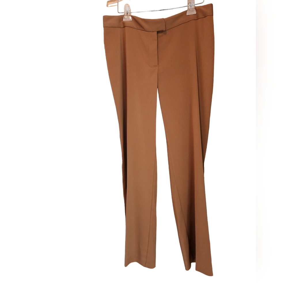 Bergamo Studio camel colored dress pants. Size 14